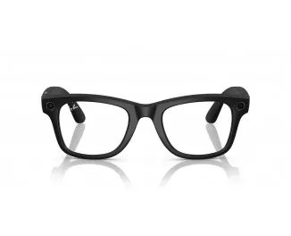 Смарт-очки Ray-Ban Meta Wayfarer Large Matte Black/Clear to Graphite Green Transitions (RW4008 601S1M 53-22)