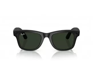 Смарт-очки Ray-Ban Meta Wayfarer Large Matte Black/Clear to Graphite Green Transitions (RW4008 601S1M 53-22)