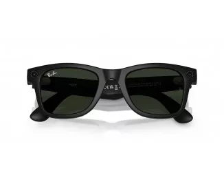 Смарт-очки Ray-Ban Meta Wayfarer Large Matte Black/Clear to Graphite Green Transitions (RW4008 601S1M 53-22)