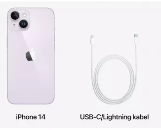 Смартфон Apple iPhone 14 128 Gb Purple (MPV03)