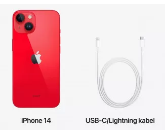 Смартфон Apple iPhone 14 256 Gb eSIM (PRODUCT)RED (MPWF3)
