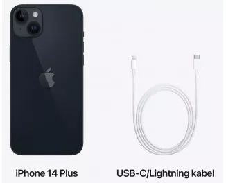 Смартфон Apple iPhone 14 Plus 128 Gb eSIM Midnight (MQ3R3)