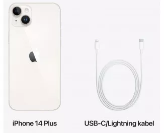 Смартфон Apple iPhone 14 Plus 128 Gb Starlight (MQ4Y3)