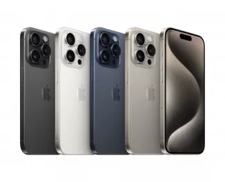 Смартфон Apple iPhone 15 Pro 256GB Blue Titanium (MTV63)