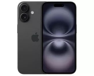 Смартфон Apple iPhone 16 128GB Black (MYE73)