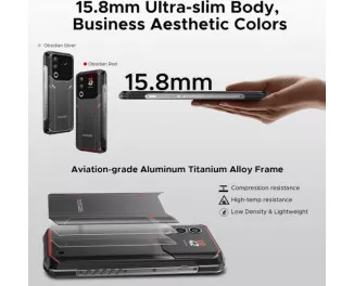 Смартфон Doogee Blade 20 Ultra 8/512GB Obsidian Silver