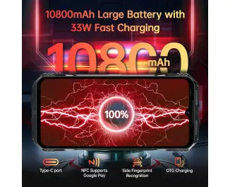 Смартфон Doogee S118 8/512GB Red