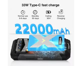 Смартфон Doogee V Max Plus 16/512GB Pewter Gray