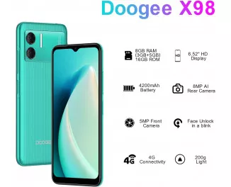 Смартфон Doogee X98 3/16GB Emerald Green