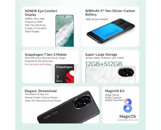 Смартфон Honor 200 12/512GB Emerald Green Global 