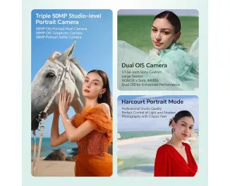Смартфон Honor 200 12/512GB Emerald Green Global 