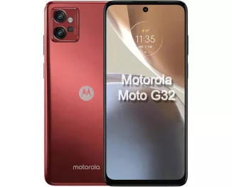 Смартфон Motorola G32 8/256GB Satin Maroon (PAUU0052RS)