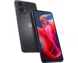 Смартфон Motorola Moto G24 4/128GB Dual Sim Matte Charcoal (PB180009RS)