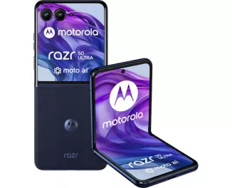 Смартфон Motorola Razr 50 Ultra 12/512GB Midnight Blue (PB1T0014RS)