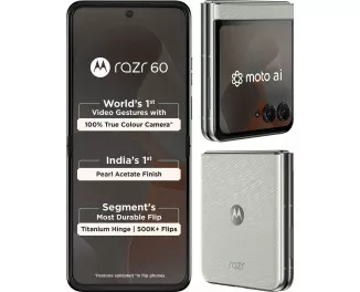 Смартфон Motorola Razr 60 8/256GB Lightest Sky Global