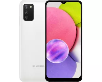 Смартфон Samsung Galaxy A03s 3/32Gb White (SM-A037FZWDSEK)