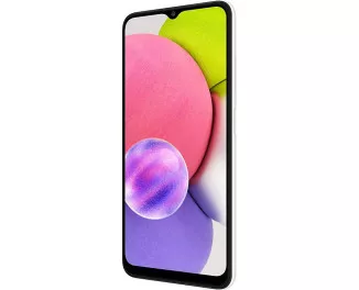Смартфон Samsung Galaxy A03s 3/32Gb White (SM-A037FZWDSEK)