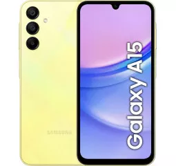 Смартфон Samsung Galaxy A15 8/256GB Yellow (SM-A155FZYIEUC)