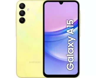 Смартфон Samsung Galaxy A15 8/256GB Yellow (SM-A155FZYIEUC)