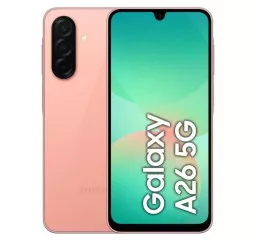 Смартфон Samsung Galaxy A26 5G 8/256GB Peach Pink (SM-A266BZIJ)