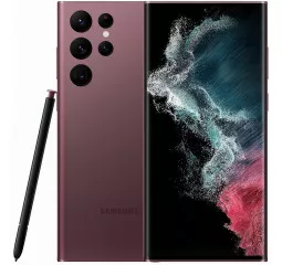 Смартфон Samsung Galaxy S22 Ultra 12/256GB Burgundy (SM-S908BDRGSEK)