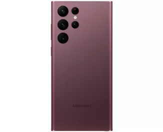 Смартфон Samsung Galaxy S22 Ultra 12/256GB Burgundy (SM-S908BDRGSEK)