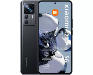 Смартфон Xiaomi 12T Pro 8/256GB Black Global