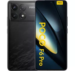 Смартфон Xiaomi Poco F6 Pro 5G 12/256GB NFC Black Global