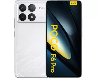 Смартфон Xiaomi Poco F6 Pro 5G 12/512GB NFC White Global