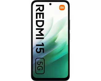 Смартфон Xiaomi Redmi 15 5G 4/128GB NFC Midnight Black Global