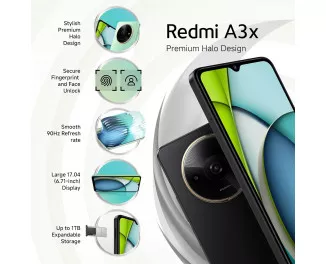 Смартфон Xiaomi Redmi A3X 4/128GB Midnight Black Global