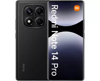 Смартфон Xiaomi Redmi Note 14 Pro 4G 12/512GB NFC Midnight Black Global