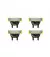 Сменное лезвие PHILIPS OneBlade 360 4-Pack (QP440/50)