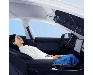 Сонцезахисна парасолька для автомобіля Baseus Baseus CoolRide Doubled-Layered Windshield Sun Shade Umbrella Pro Small (C20656100111-00) Black