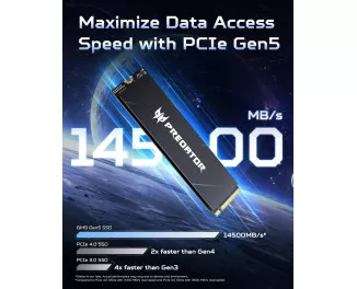 SSD накопитель 1 TB Acer Predator GM9 (BL.9BWWR.136)