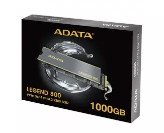SSD накопитель 1 TB ADATA LEGEND 800 (ALEG-800-1000GCS)