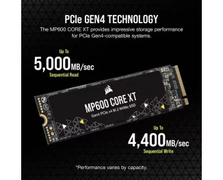 SSD накопичувач 1 TB Corsair MP600 Core XT (CSSD-F1000GBMP600CXT)