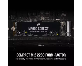 SSD накопичувач 1 TB Corsair MP600 Core XT (CSSD-F1000GBMP600CXT)