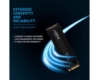 SSD накопитель 1 TB Crucial P5 Plus with Heatsink (CT1000P5PSSD5)