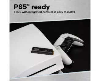 SSD накопитель 1 TB Crucial T500 with Heatsink (CT1000T500SSD5)