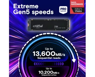 SSD накопитель 1 TB Crucial T705 (CT1000T705SSD3)