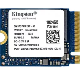 SSD накопитель 1 TB Kingston OM3PGP (OM3PGP41024P) bulk