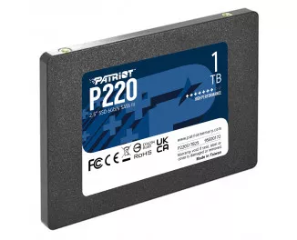 SSD накопитель 1 TB Patriot P220 (P220S1TB25)