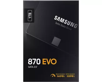 SSD накопичувач 1 TB Samsung 870 EVO (MZ-77E1T0B)