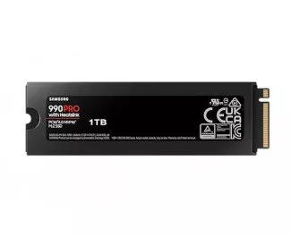 SSD накопитель 1 TB Samsung 990 PRO with Heatsink (MZ-V9P1T0GW)