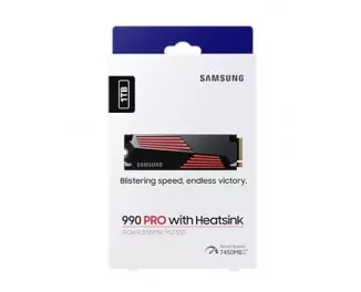SSD накопичувач 1 TB Samsung 990 PRO with Heatsink (MZ-V9P1T0GW)