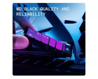 SSD накопичувач 1 TB WD Black SN850P for PS5 (WDBBYV0010BNC)