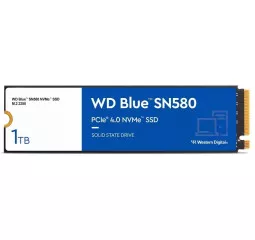 SSD накопичувач 1 TB WD Blue SN580 (WDS100T3B0E)