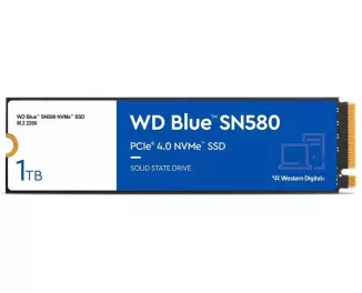 SSD накопичувач 1 TB WD Blue SN580 (WDS100T3B0E)