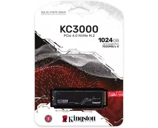 SSD накопичувач 1.24 TB Kingston KC3000 (SKC3000S/1024G)